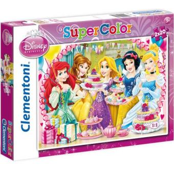 Puzzle Princesas Disney - 2 x 20 Peças