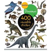 Eyelike stickers: dinosaurs