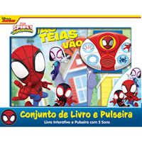 Livro 100 Páginas para Colorir Homem Aranha Marvel Bicho Esperto