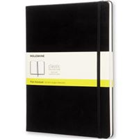 Caderno Liso Moleskine XL Preto