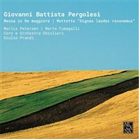 Pergolesi: Messa in Re Maggiore & Motetto Dignas Laudes Resonemus - CD