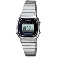 Casio Relógio Collection LA670WEA-1EF (Prateado/Preto)