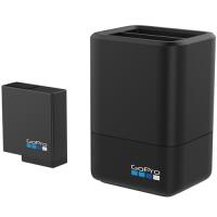 Carregador Duplo GoPro + Bateria - Preto