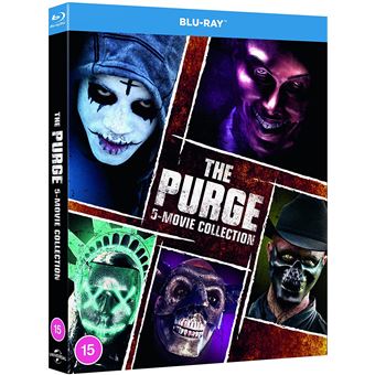 Purge Movie Collection 5Blu-ray Importação James DeMonaco