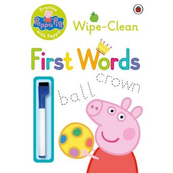 Peppa Pig - Wipe-Clean First Words - Brochado - Peppa Pig - Compra ...