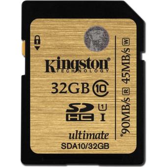 Kingston Cartão SDHC 32GB 90MB/45MB Classe 10