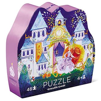 Puzzle Cinderela - 48 Peças - Crocodile Creek