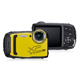 Fujifilm FinePix XP140 Câmara compacta 16,4 MP 1/2.3" CMOS 4608 x 3456 pixels Preto, Amarelo