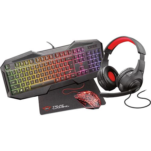 Pack Gaming Trust GXT 1180RW - 4 em 1