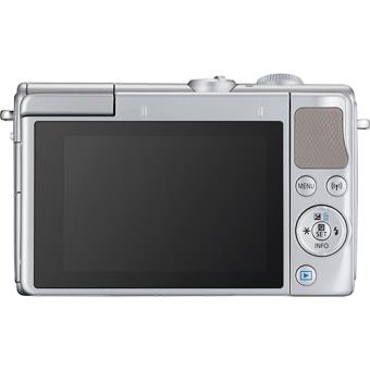 Máquina Fotográfica Mirrorless Canon EOS M100 - Cinzento + EF-M 15
