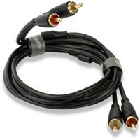 Cabo de Áudio Estéreo QED Connect RCA para RCA 0.75M QE8101