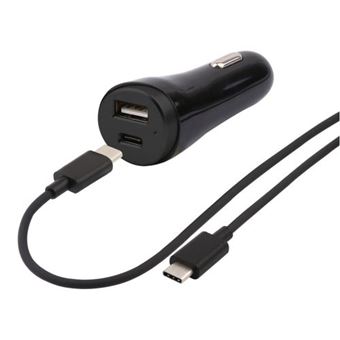 Carregador de Isqueiro USB-C Temium