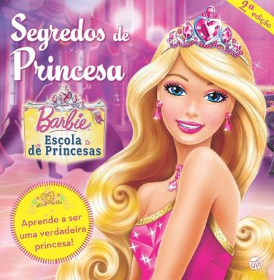 Convite barbie escola de princesas