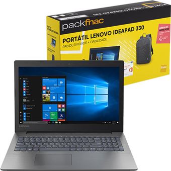 Pack Fnac Lenovo Ideapad 330 15ikbr Office 365 Mochila Instalacao Software Computador Portatil Compra Na Fnac Pt