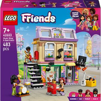 LEGO® Friends 42653 - Loja de Música e Apartamento - 1
