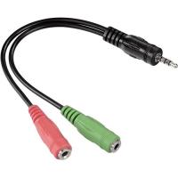 Hama Cabo Adaptador Jack 3,5 mm para Headset