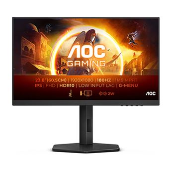 Monitor Gaming AOC 24G4X | 23 - 8'' | 180 Hz | Full HD - Monitor LED ...