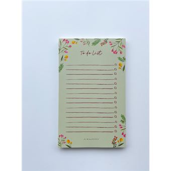 Bloco To Do List Alma de Papel Silvestre Verde - 1