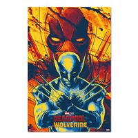 Póster Marvel Deadpool Wolverine 3 - Grupo Erik