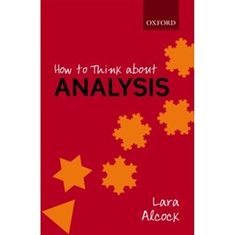 How to think about analysis
