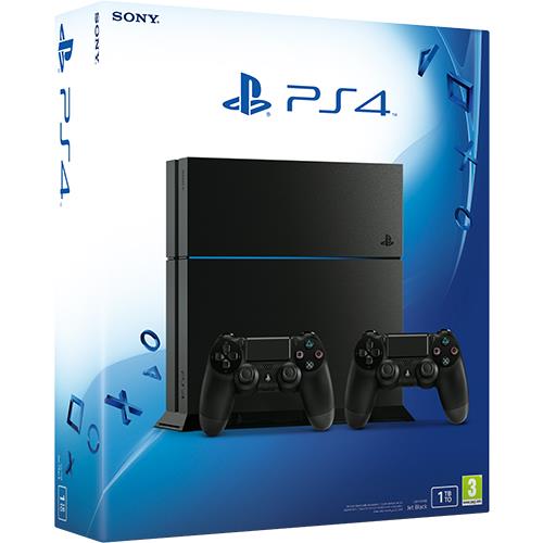 Sony PlayStation 4 Slim 1Tb + 2 Dual Shock 4