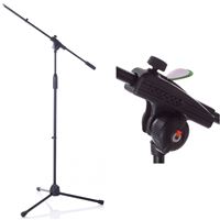 Suporte para Microfone Girarafa MS30NE Bespeco