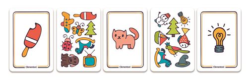 JOGO CLEMENTONI CARTAS - NOMES, PAÍSES, OBJETOS 67298