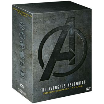 The Avengers Assembled - Coleção 4 Filmes - 4DVD