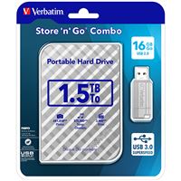 Disco Externo Verbatim Store 'n' Go 3.0 1,5TB - 2,5" + Pen USB 16GB