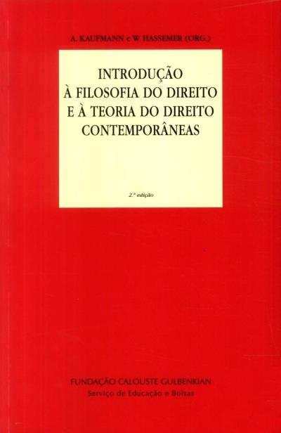 Introdução à Filosofia Do Direito E à Teoria Do Direito Contemporâneas ...