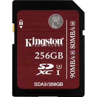 Kingston Cartão SDXC 256GB 90/80MB/s Classe 10
