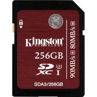 Kingston Cartão SDXC 256GB 90/80MB/s Classe 10