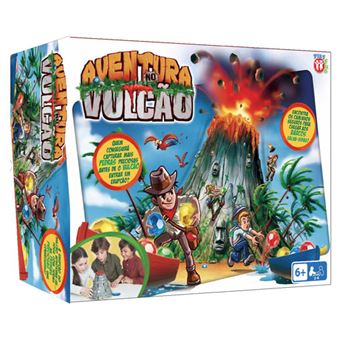 Vulcão de Aventuras - Play Fun - Jogos de Habilidade - Compra na