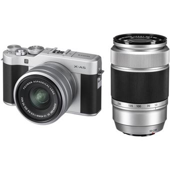 Fujifilm X-A5 + XC 15-45mm f/3.5-5.6 OIS PZ + XC 50-230mm F/4.5-6.7 OIS II - Prateado