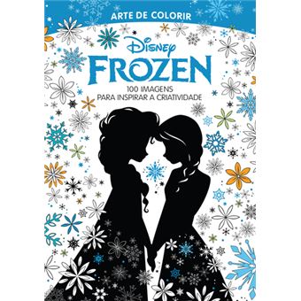 Arte de Colorir - Frozen: 100 Imagens para Inspirar a Criatividade - 1
