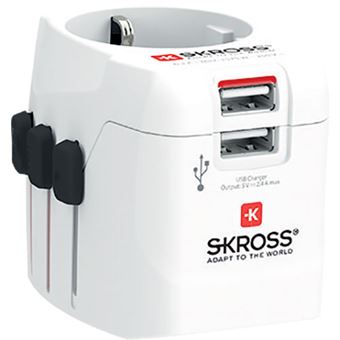 Adaptador de Viagem SKROSS Pro Light USB - 1