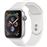 Apple Watch Series 4 44mm - Alumínio Prateado | Bracelete Desportiva - Branco_0
