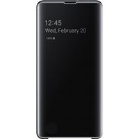 Capa Samsung Clear View para Galaxy S10+ - Preto