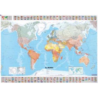 Mapa do Mundo Michelin - Grande