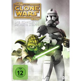 Star Wars: The Clone Wars - Season 6 - 3DVD Importação