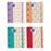 Dossier de 4 Argolas Oxford Funny Foods + Recarga Pautada: 100 Folhas A4 - Envio Aleatório_0
