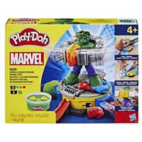 Kit Play-Doh Marvel Hulk: Esmagar e Detonar - Hasbro