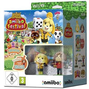 Animal Crossing Amiibo Festival Wii U + 2 Amiibo + 3 Amiibo Card