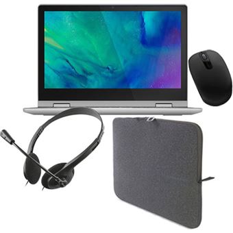 Pack Fnac Lenovo IdeaPad Flex 3 11IGL05 + Sleeve + Rato + Auscultadores + Office 365 - 1 ano