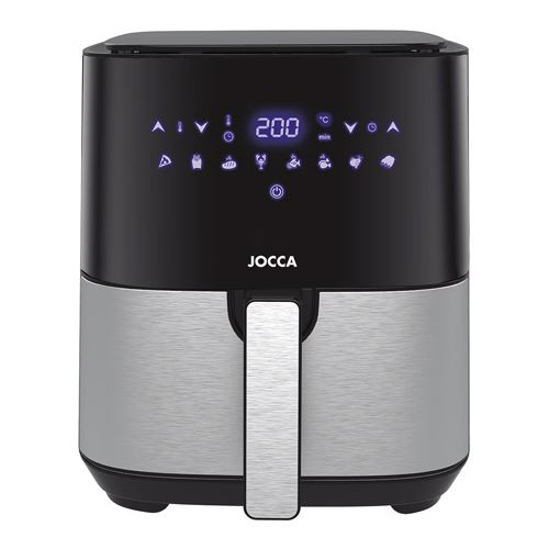 Fritadeira sem óleo com janela Flama AirFryer - 4.5 L - Preto