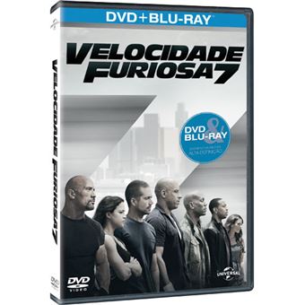 Velocidade Furiosa 7 - Blu-ray + DVD
