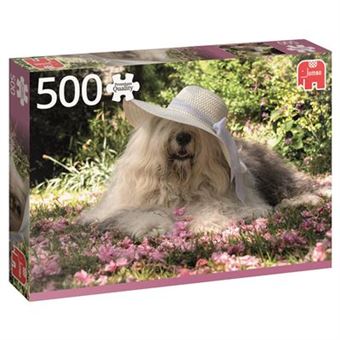 Puzzle Sophie In A Bed Of Flowers - 500 Peças