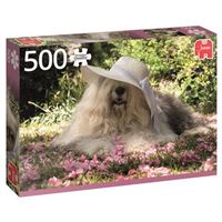 Puzzle Sophie In A Bed Of Flowers - 500 Peças