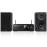 Pioneer Sistema Micro X-HM72 + Colunas (Preto/Preto)_0