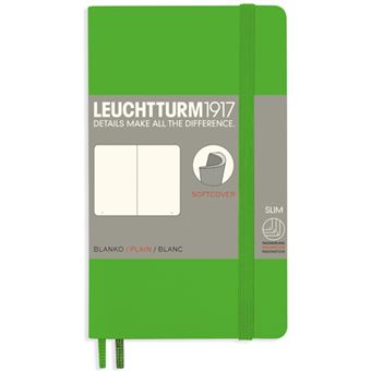 Caderno Liso Leuchtturm Soft Bolso Verde Fresh
